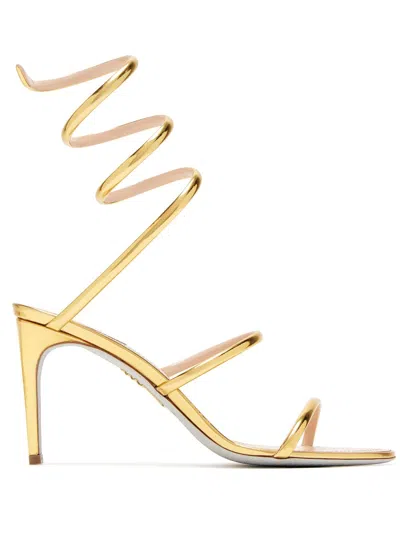RENÉ CAOVILLA 100MM STRAPPY SANDALS