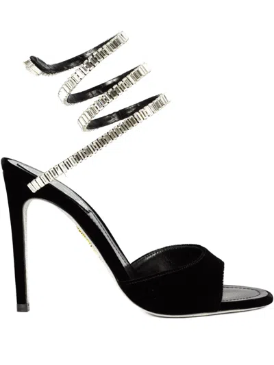 RENÉ CAOVILLA 105MM CLEO SPARK SANDALS
