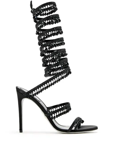 RENÉ CAOVILLA 105MM CHANDELIER SANDALS
