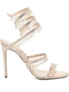 René Caovilla Chandelier Champagne Sandal 105 In Neutral