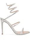 René Caovilla Cleo Sandals In Silber