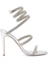 René Caovilla Heeled Sandals Rene Caovilla Woman Color Silver In Silver