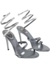 René Caovilla Heeled Sandal Rene Caovilla Woman Color Grey In Gray