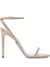 René Caovilla 105mm Ellabrita Crystal-embellished Stiletto-heel Sandals In Brown