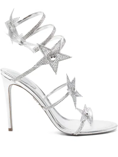 René Caovilla 110mm Star-embellished Sandals