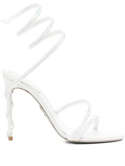 René Caovilla 120mm Spiral-embellished Sandals