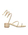 René Caovilla Flat Sandals Rene Caovilla Woman Color Nude In Nude