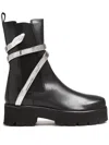 René Caovilla 45mm Juniper Boots In Black