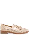 René Caovilla 70mm Crystal-embellished Sandals In Neutral