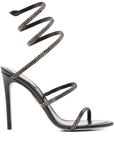 René Caovilla 80mm Cleo Sandals In Multi