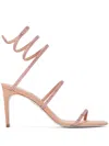 René Caovilla Cleo Sandalen 80mm In Rosa
