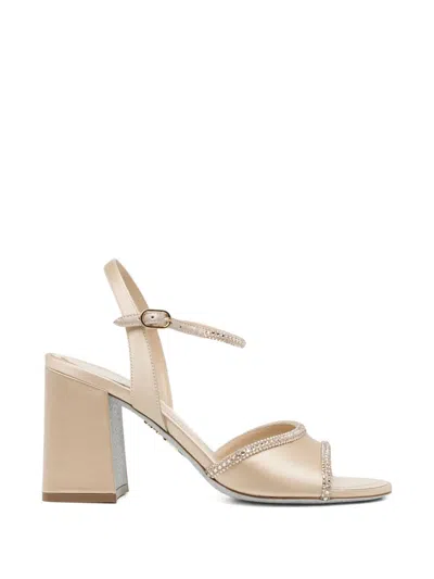 René Caovilla 80mm Margherita Sandals In Multi
