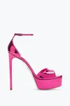 René Caovilla Anastasia Fuchsia Sandal 130