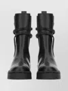 René Caovilla "biker Cleo Combat" Boot In Black