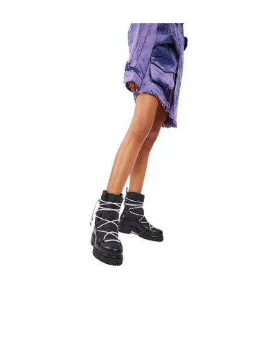 René Caovilla Rene Caovilla Aspen Embellished Hiking Boots In Multi