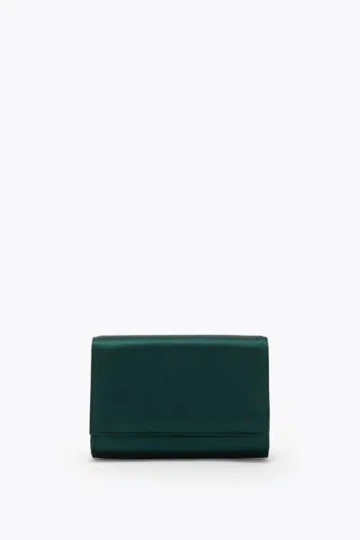 René Caovilla Baby Forest Green Clutch