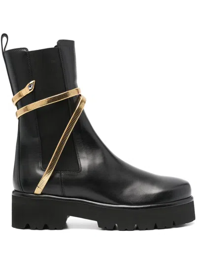 RENÉ CAOVILLA CLEO BOOTS - WOMEN'S - LEATHER