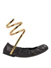 René Caovilla Juniper 10 Ballerinas In Black
