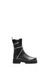 René Caovilla Juniper 45 Biker Boots In Black