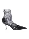 René Caovilla Embellished Pointed In Black