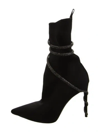 Pre-owned René Caovilla Boots In Black