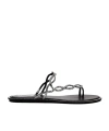 René Caovilla Rene Caovilla Black Flat Braid Sandal 10 In Black