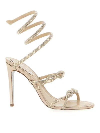 RENÉ CAOVILLA BRAID CLEO SANDALS