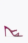 René Caovilla Braid Porpora Mule 80 In Red