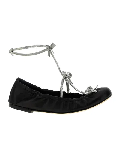 RENÉ CAOVILLA RENÉ CAOVILLA CATERINA ROUND TOE BALLET FLATS