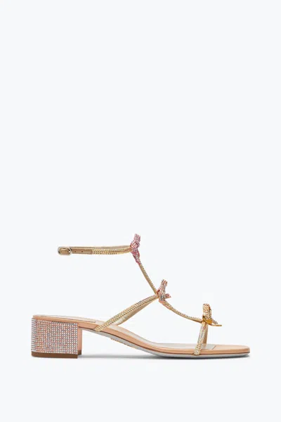 René Caovilla Caterina Peach Sandal 35