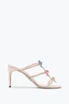 René Caovilla Caterina Sandal With Multicolor Crystals 80