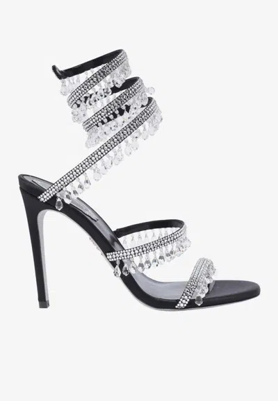 RENÉ CAOVILLA CHANDELIER 105 RHINESTONE EMBELLISHED SANDALS
