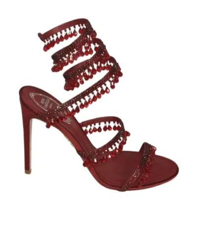 RENÉ CAOVILLA RENÉ CAOVILLA CHANDELIER EMBELLISHED SANDALS