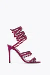René Caovilla Chandelier Porpora Sandal 105 In Red