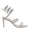 René Caovilla Chandelier Sandals In Gray