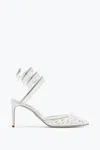 René Caovilla Chandelier White Pump 80