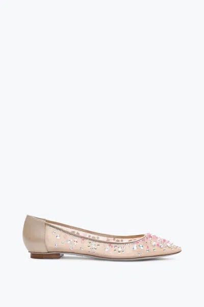 René Caovilla Cinderella Champagne Ballerina 10