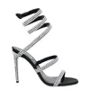 René Caovilla Rene Caovilla Woman Embellished Fabric Cleo Sandals In Black