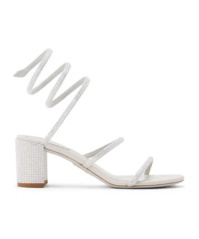 RENÉ CAOVILLA RENÉ CAOVILLA CLEO ANKLE STRAP EMBELLISHED SANDALS