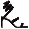 René Caovilla Rene Caovilla Cleo 80 Velvet Sandals