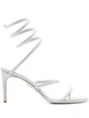 René Caovilla Sandals In Silver