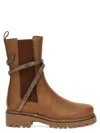 René Caovilla 'cleo' Ankle Boots In Brown
