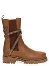 René Caovilla 'cleo' Ankle Boots In Brown