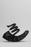 René Caovilla Rene Caovilla Cleo 10 Crystal Ballerinas In Black