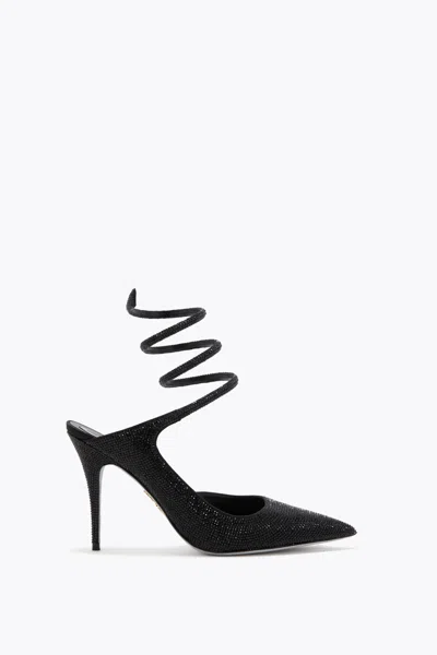 René Caovilla Cleo Black Pump 100