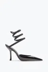 René Caovilla Cleo Black Pump With Crystals 105