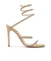 René Caovilla Cleo High-heel Sandals In Nude