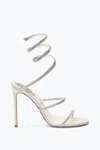 René Caovilla Cleo High-heeled Grey Sandals