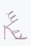 René Caovilla Cleo Mauve Sandal With Crystals 105