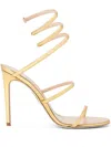 René Caovilla Cleo Sandals In Golden